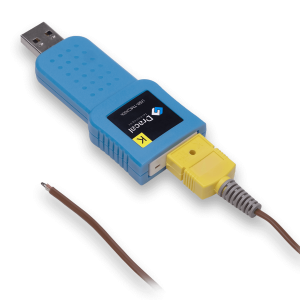 USB adapter with thermocouple