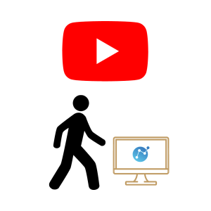 YouTube icon with DracalView icon