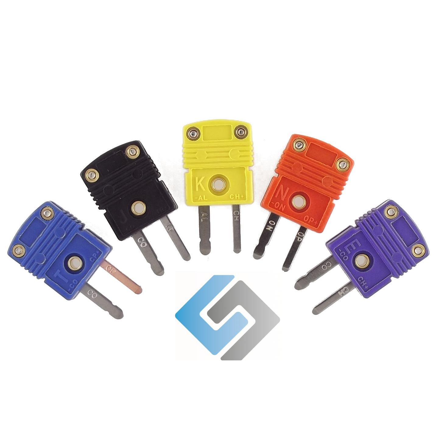 Miniature type K,J,N,T and E male connector for thermocouple Dracal