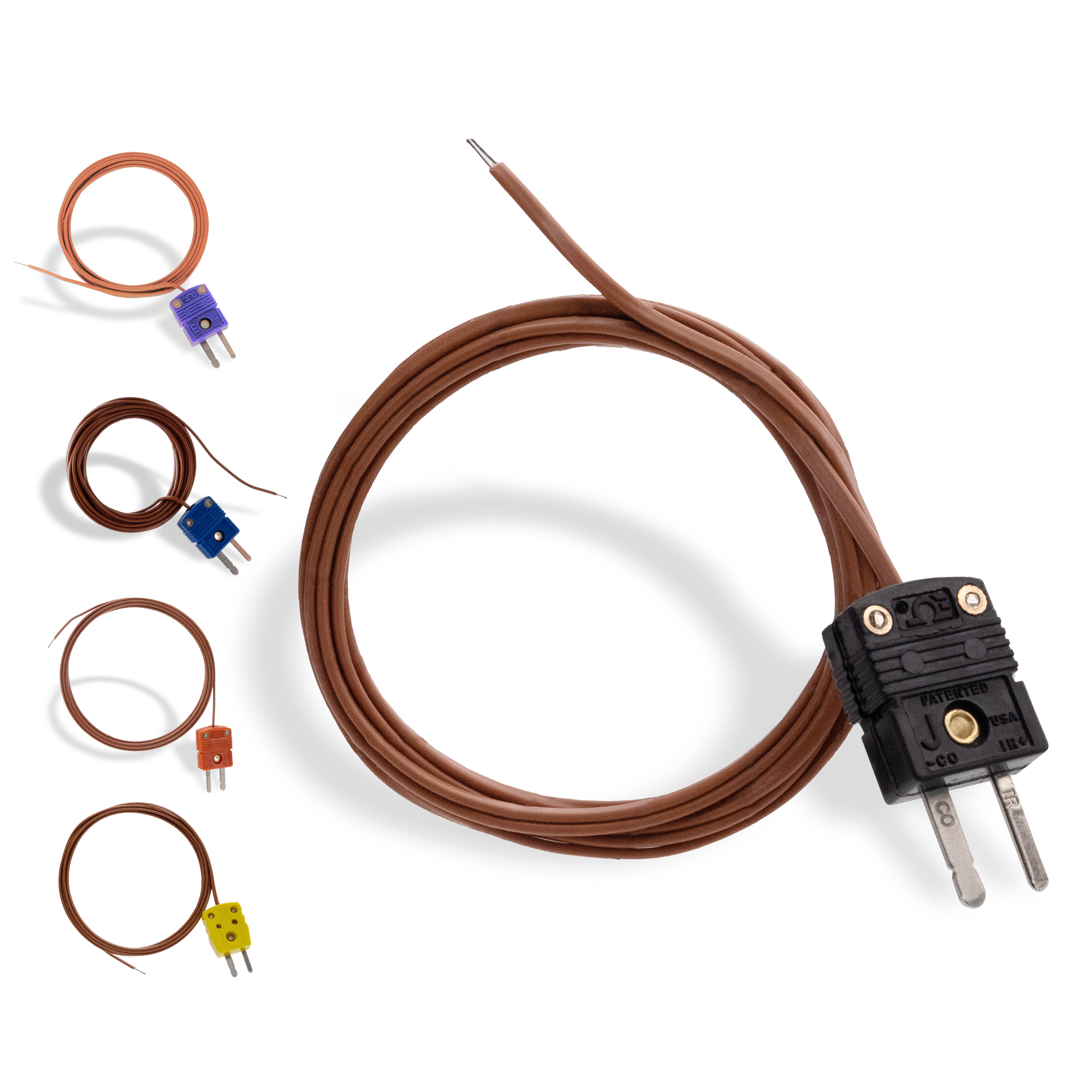 Type K, J, N, T and E thermocouple probe