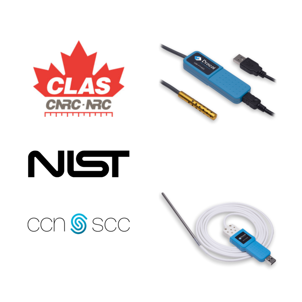 Dracal_4_sensors_In_a_USB_hub Dracal USB precision sensors - 4 in the same hub