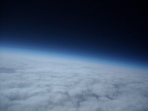 clouds and atmosphere around the Earth