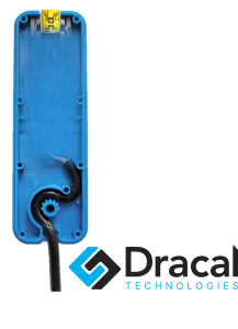 Dracal housing with a wire