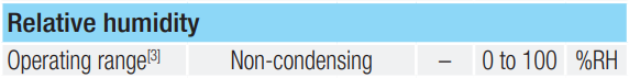 excerpt form Dracal datasheet