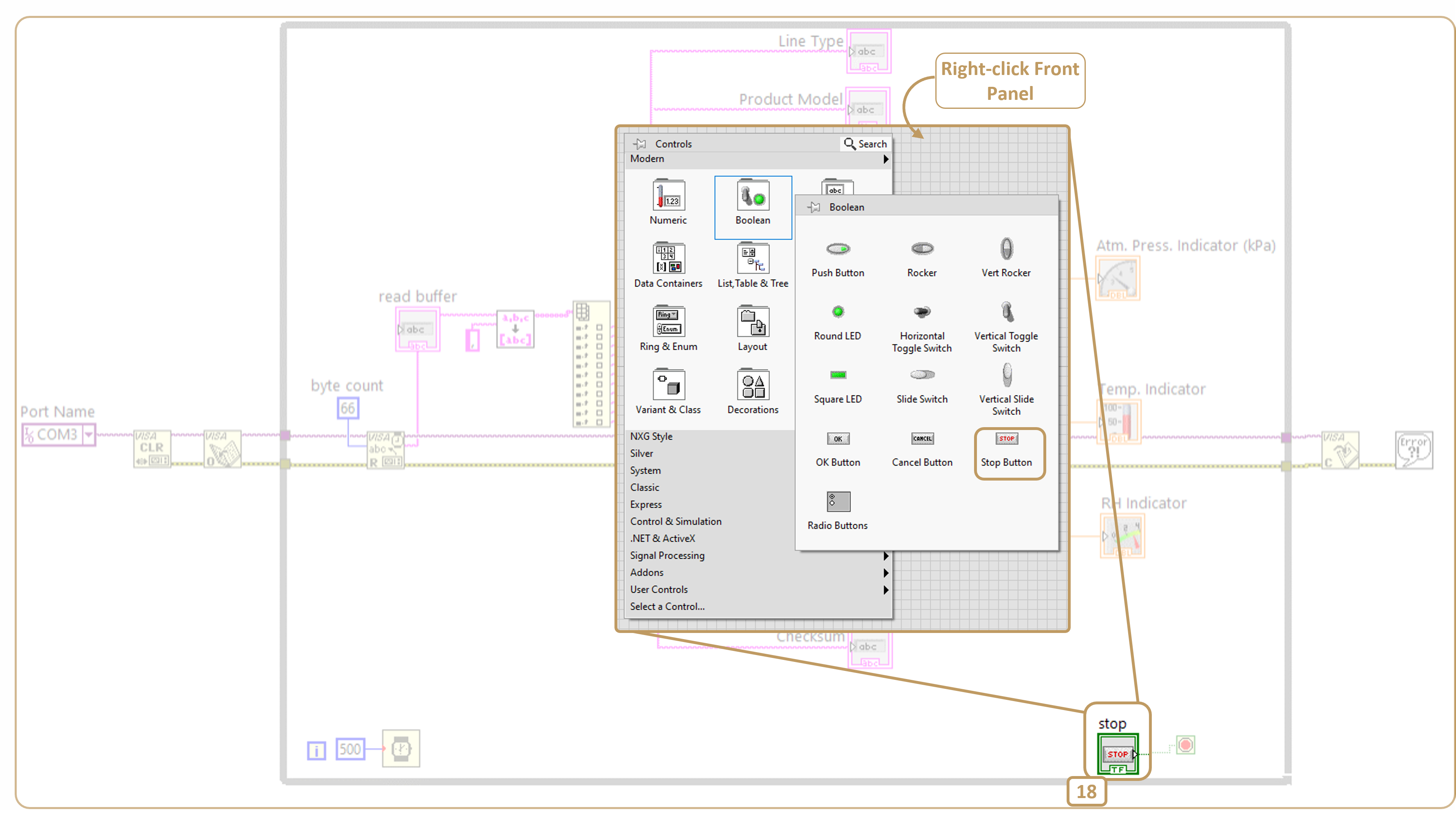 Dracal Sensor Data In LabVIEW Via Virtual COM Protocol Dracal Sensor Data In LabVIEW Via Virtual COM Protocol